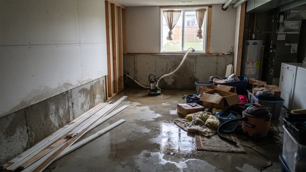 Basement Flooding in Spruce Grove: First Steps and How to Stop It Happening Again