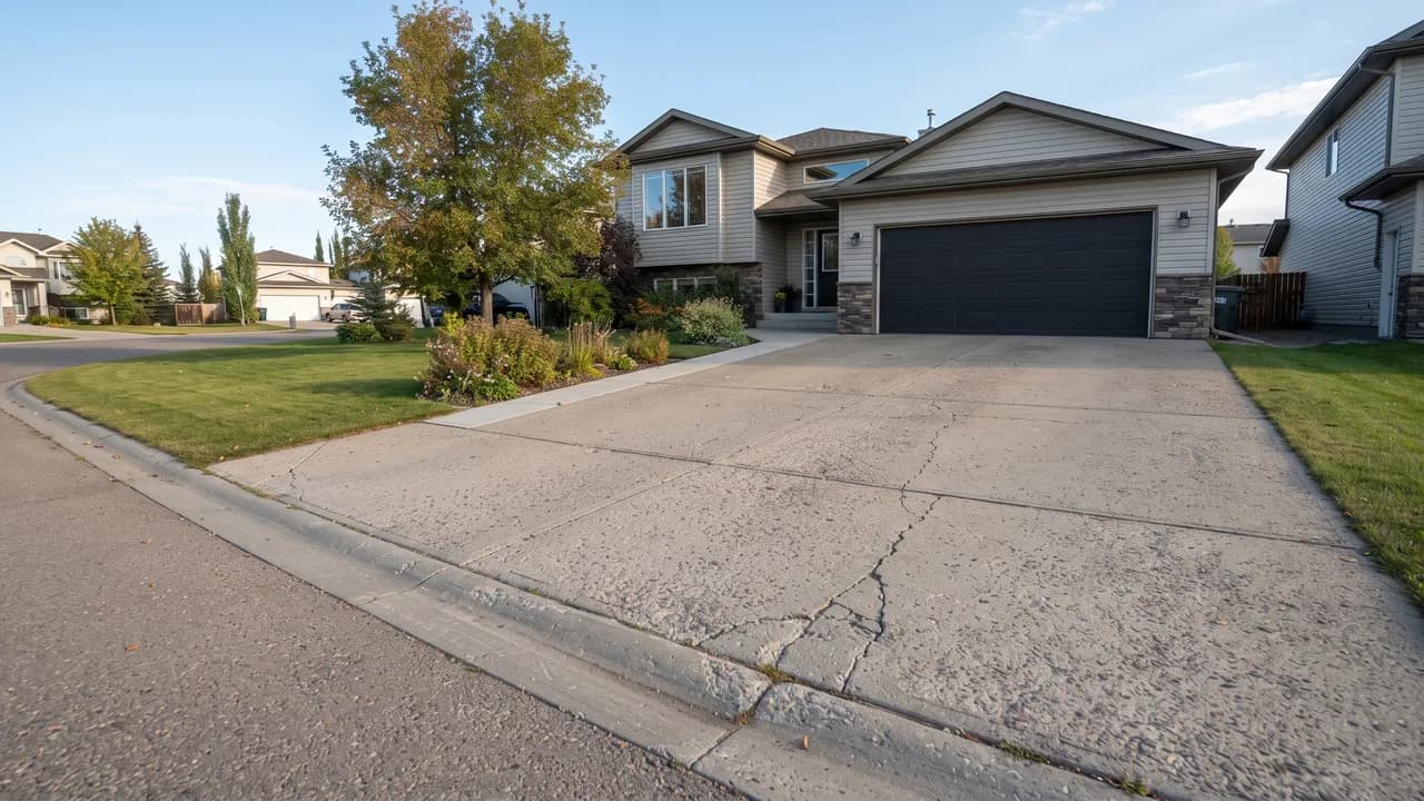 Concrete Driveway Cost in Spruce Grove (and Why Cracks Happen Here)