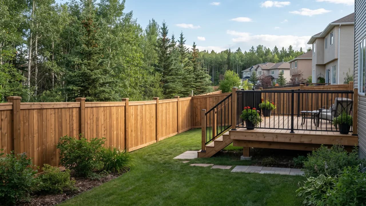 Fence and Deck Cost in Spruce Grove: Materials, Permits and Pricing