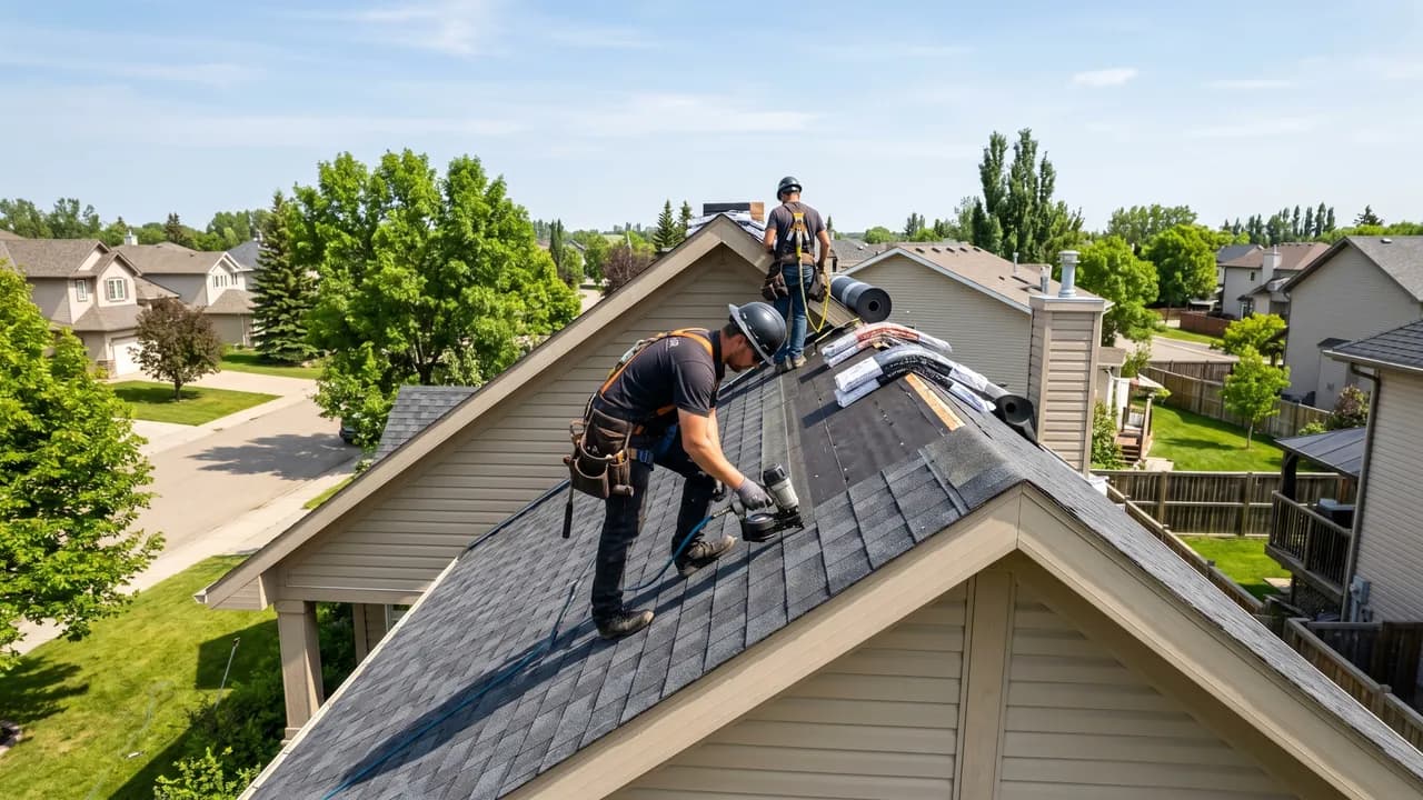 Hail Damage Roofing in Parkland County: Insurance, Timing and Choosing a Roofer