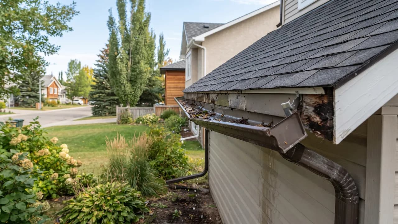 5 Signs You Need Eavestrough Repair in Spruce Grove