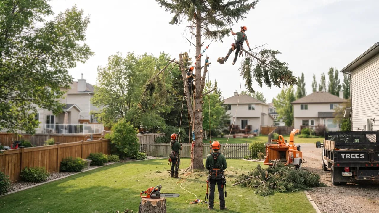 Tree Removal Cost and Permits in Spruce Grove