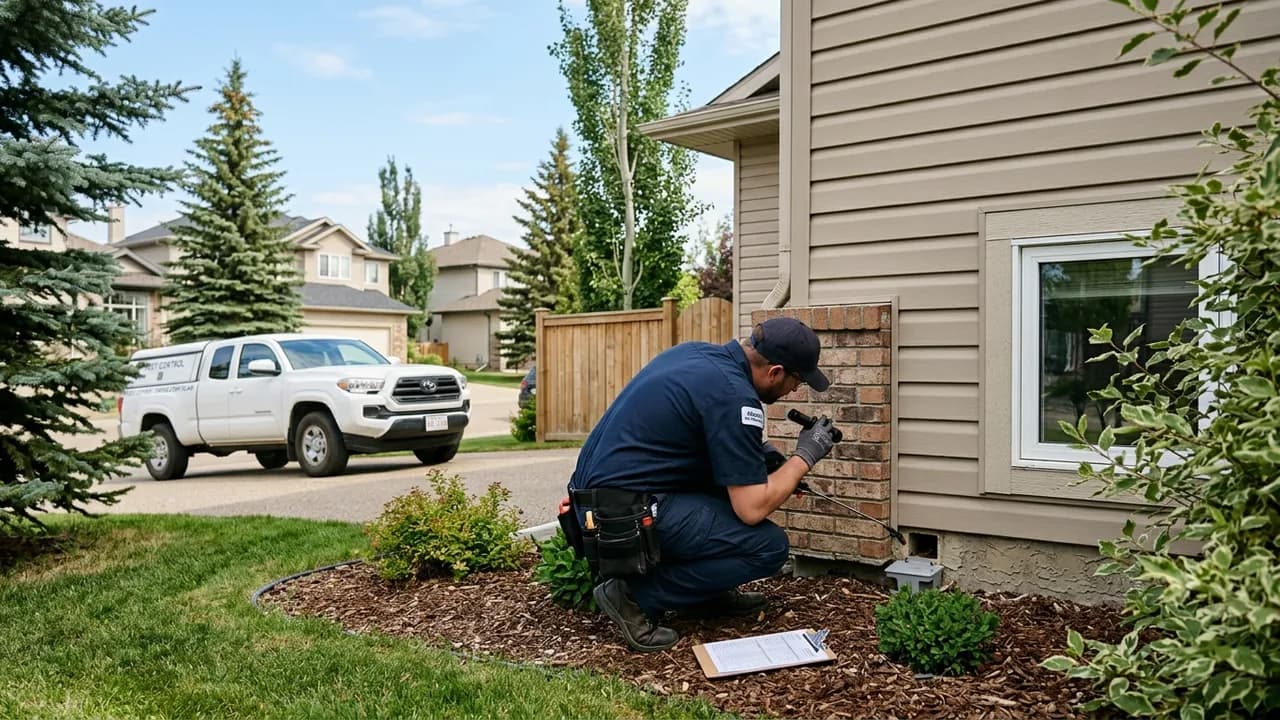 When to Call Pest Control in Spruce Grove (Mice Wasps and More)